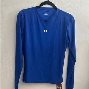 Under Armour Women’s Blue V-Neck Shirt